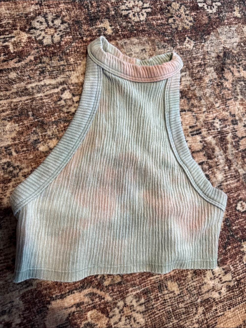 Urban Outfitters Ribbed Halter Crop Top